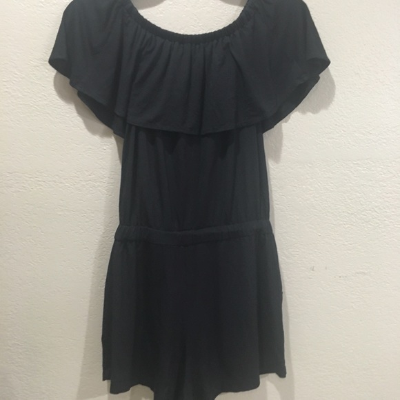 Ella Moss off- shoulder Romper Sz S - Picture 5 of 6